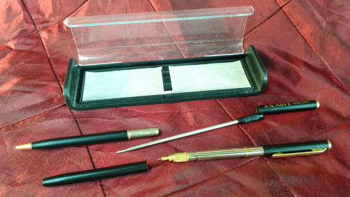 S.A Navy 1922-1997 Pen and Pencil Gift Set-Ink OK