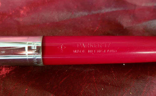 Vintage Maroon Parker 17 fountain pen