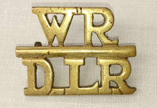 RARE WW II Witwatersrand / De la Rey Regiment Beret Badge 37x27mm