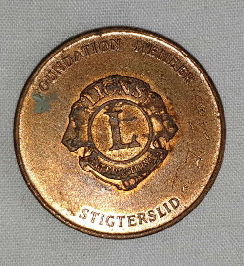 Flight-For-Life-Vlug-Om-Lewe-Foundation-Member  -Medal- Engraved JJ Jacob