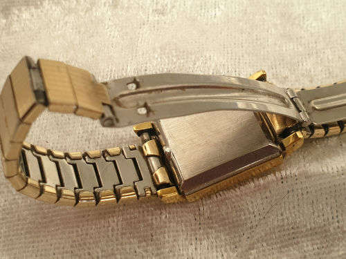 Vintage Ladies OMEGA Lunette Manual wind watch 17 Jewels - running- Seiko Strap 11x11mm Face