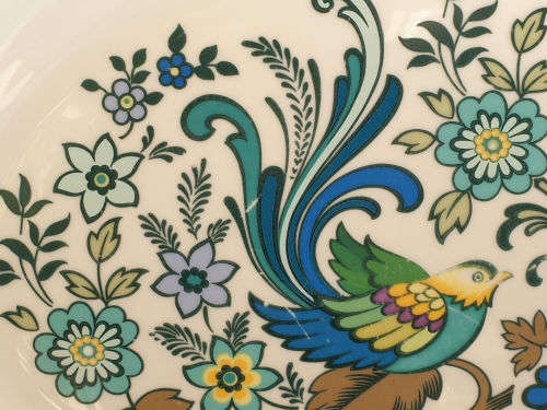 Vintage Royal Doulton EVERGLADES Oval Plate 333x255mm see all images few marks on the image