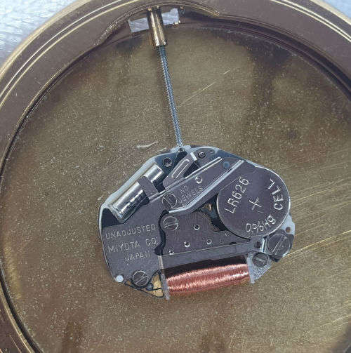 Vintage style Quartz Pocket watch from the Hachette pocket watch collection -Working