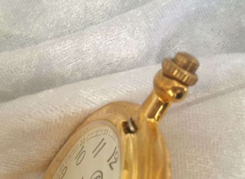 Vintage style Quartz Pocket watch from the Hachette pocket watch collection -Working