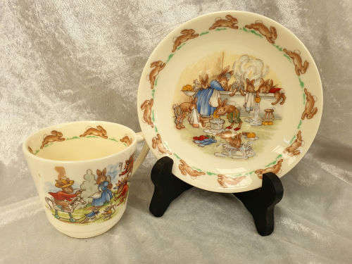 Vintage Royal Doulton Cup and saucer Fine bone China -