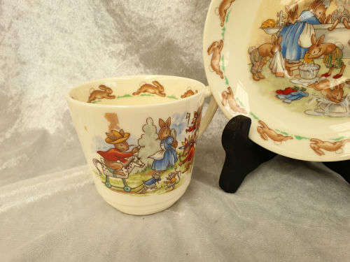 Vintage Royal Doulton Cup and saucer Fine bone China -