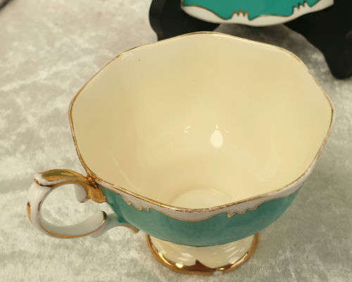 Vintage Royal Albert Trio (Cup has small chip on base) Gold trim show some ware