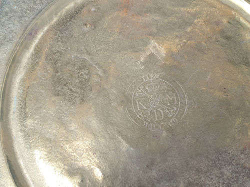 Vintage  K.M.D Tiel Brass Pot made in Holland (Dented) 185x207mm