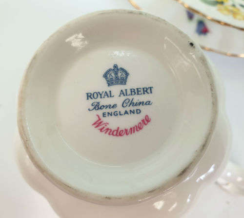Vintage  Royal Albert "Windermere" Trio (4 available)