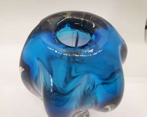 Beautiful Glass Vase 165x120mm (heavy) could be Marano