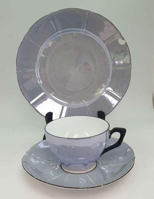 Vintage Oremont bavaria  P.P AA  Trio made in Germany (show some ware plate is chipped )