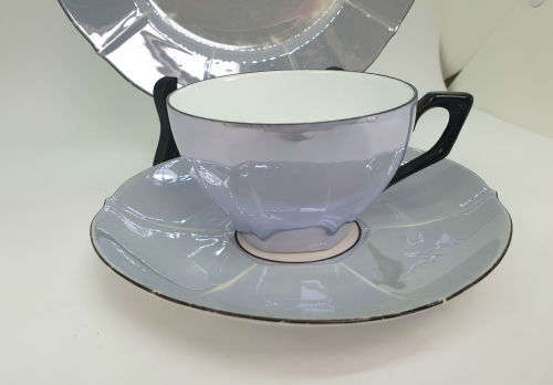 Vintage Oremont bavaria  P.P AA  Trio made in Germany (show some ware plate is chipped )