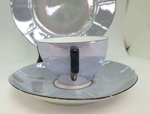 Vintage Oremont bavaria  P.P AA  Trio made in Germany (show some ware plate is chipped )