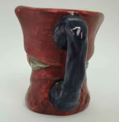 Vintage Royal Doulton miniature character jug `Cardinal`  52x67x48mm