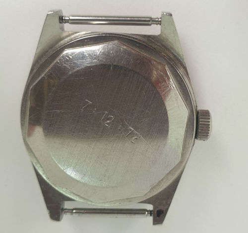 Vintage 1970's Tissot Swiss Automatic PR 516 Automatic Watch -working -date engraved on back