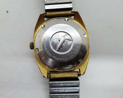 Vintage Pre -owned 1960's Gandino Automatic Watch Swiss Made working and holding time -engraved