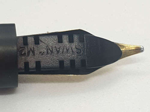 Vintage SWAN Mabie Todd Fountain pen with 14kt Gold No 2 Nib.