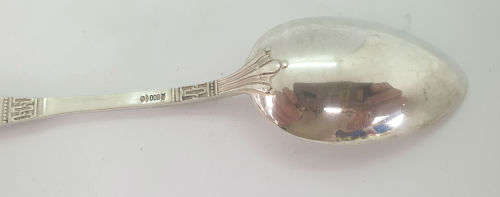 Rare Antique German Hallmarked C.Grebenau SILVER(.800) Spoon name Anelise Engraved on it. 47 g
