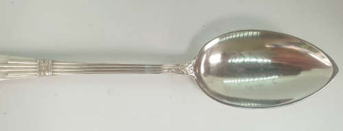 Rare Antique German Hallmarked  SILVER(.800) Spoon name Anelise Engraved on it. 25 g