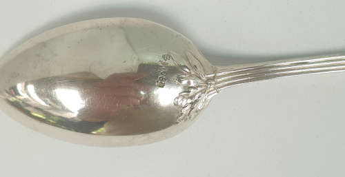 Rare Antique German Hallmarked  SILVER(.800) Spoon name Anelise Engraved on it. 25 g