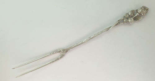 Rare Antique  SILVER(.800) Fork 13gram-157mm