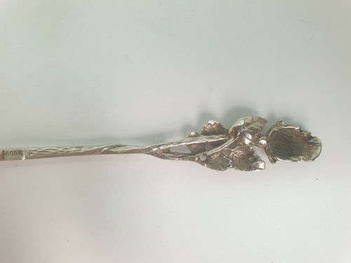 Rare Antique  SILVER(.800) Fork 13gram-157mm