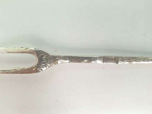 Rare Antique  SILVER(.800) Fork 13gram-157mm