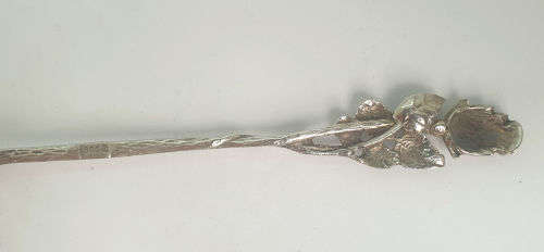 Rare Antique  SILVER(.800) Fork 13gram-157mm