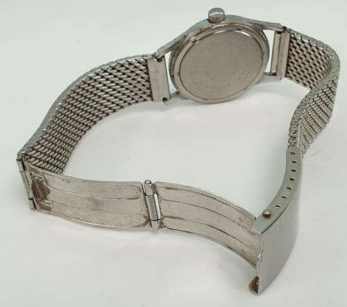 Vintage VAN DYK Bagobloc 17 Jewels mens watch - working-Mechanical -Unbreakable mainspring