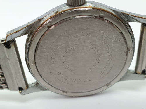 Vintage VAN DYK Bagobloc 17 Jewels mens watch - working-Mechanical -Unbreakable mainspring