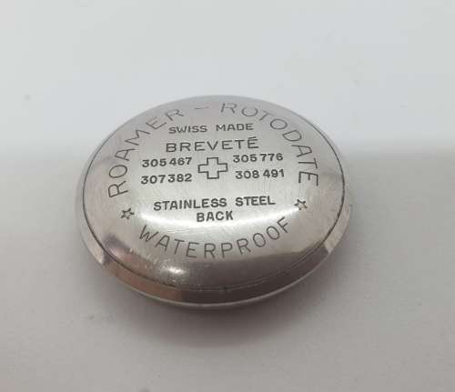 Vintage Roamer Rotodate incabloc BREVETTE 23 Jewels Automatic watch - No Crown -not working