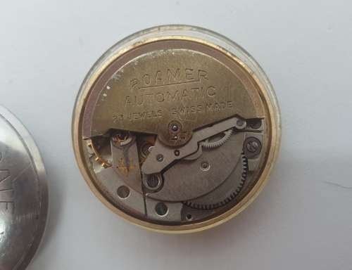Vintage Roamer Rotodate incabloc BREVETTE 23 Jewels Automatic watch - No Crown -not working