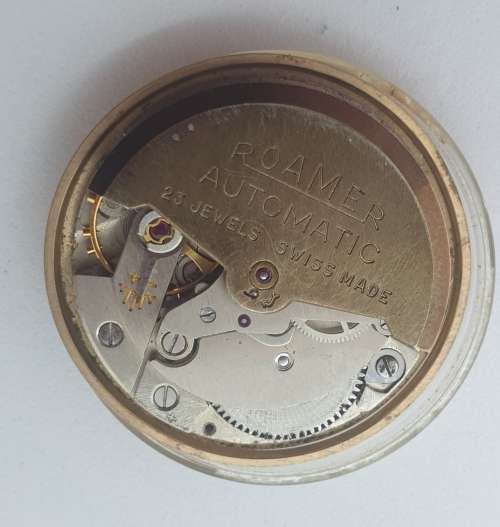 Vintage Roamer Rotodate incabloc BREVETTE 23 Jewels Automatic watch - No Crown -not working
