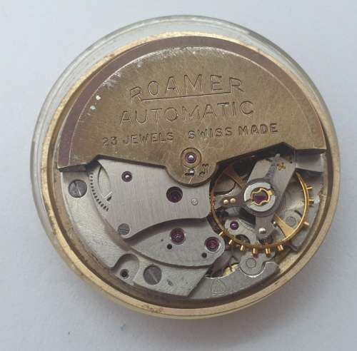 Vintage Roamer Rotodate incabloc BREVETTE 23 Jewels Automatic watch - No Crown -not working