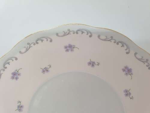 Vintage Queen Anne F 76 E Cake Plate By Ridgeway Potteries England 258x240mm