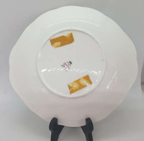 Vintage Queen Anne F 76 E Cake Plate By Ridgeway Potteries England 258x240mm