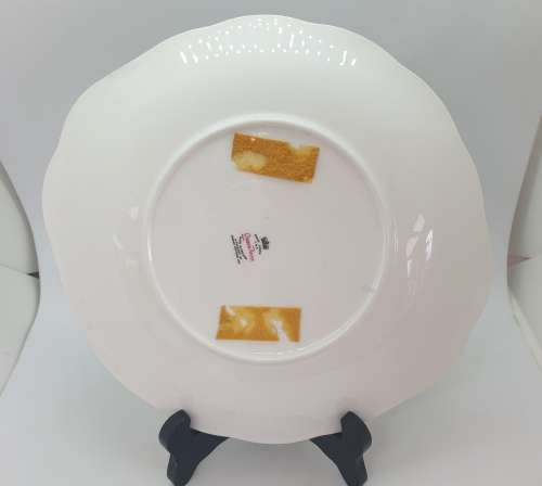 Vintage Queen Anne F 76 E Cake Plate By Ridgeway Potteries England 258x240mm