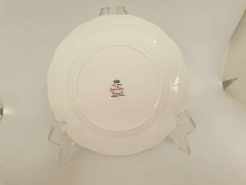 Vintage Queen Anne Bone China Cup and side plate - - Ridgeway Potteries England