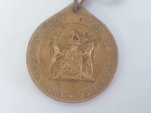 1947 Royal Visit - Union of South Africa / Koninklike  Besoek  Medal