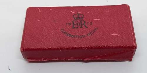 The Queen Elizabeth II-2 June 1953-Coronation Medal -SILVER 29 Gram -Boxed