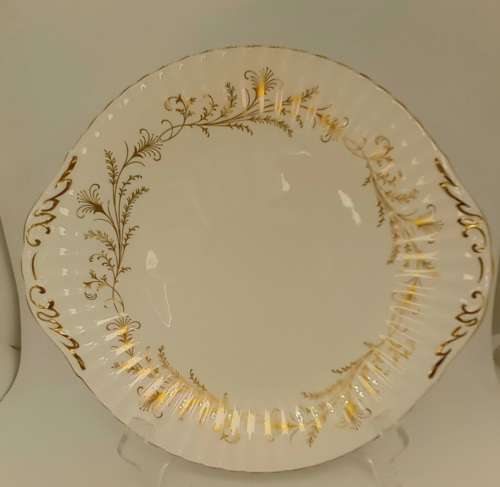 Vintage Paragon Lafayette CAKE PLATE- By appointment  to the Queen- Mint condition