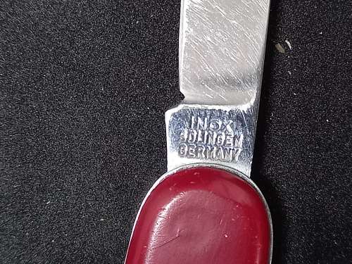 Vintage INOX Solingin pocket Knife 160mm open (blade have some Play)