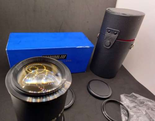 Marumi IVP 35 teleconversion lens -3,5X Video Telephoto Lens -Lens Mount 46mm