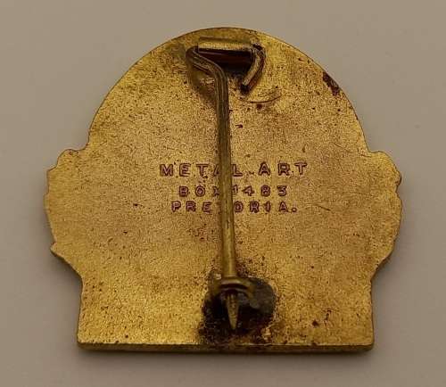 Vintage 1953 Rhodes Centenary Womans Tournament bowling Pin 29x28mm