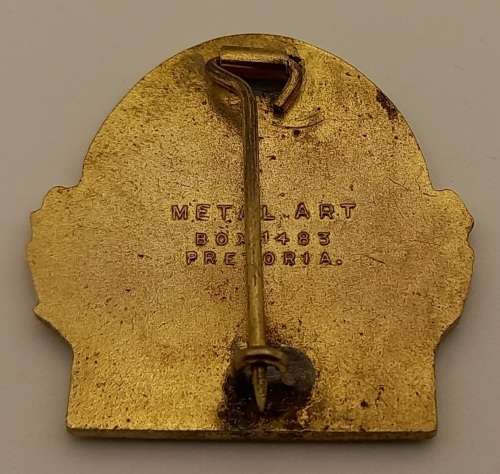 Vintage 1953 Rhodes Centenary Womans Tournament bowling Pin 29x28mm