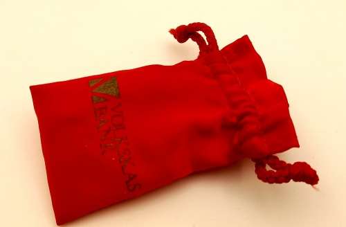 a Pair of Vintage 24kt Gold Plated VOLKSKAS BANK Cufflinks in Bag