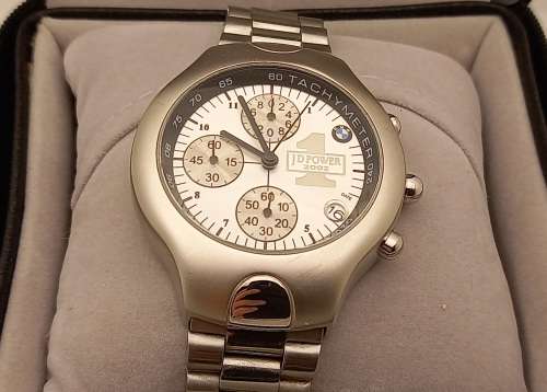 2002 BMW JD Power Chronograph Watch 1st Place European Plant Award -BMW Rosslyn S.A
