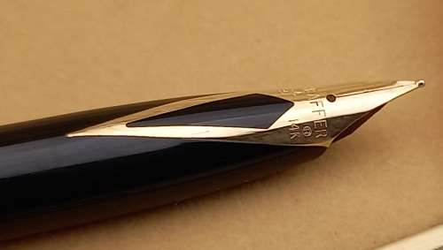Vintage Sheaffer Targa 1003 Fountain Pen In Case 14kt Gold Medium nib