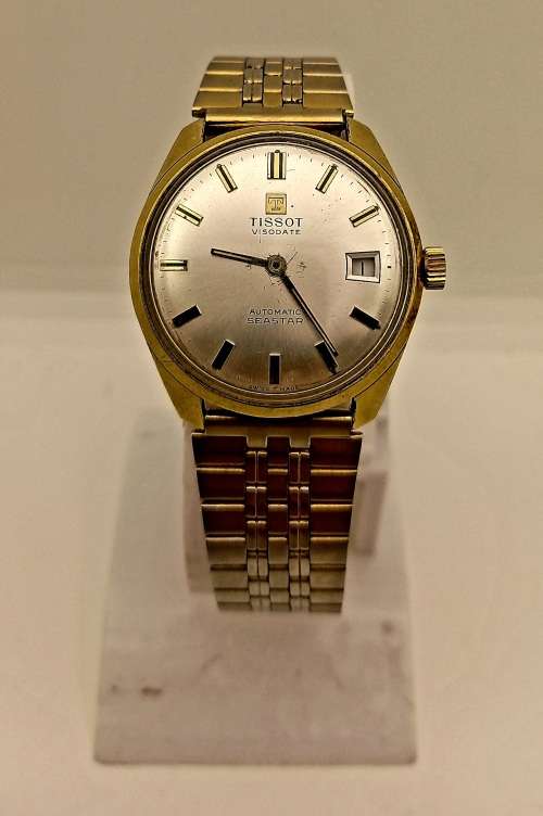 Vintage Tissot Visodate Automatic Seastar Mens Swiss Watch working