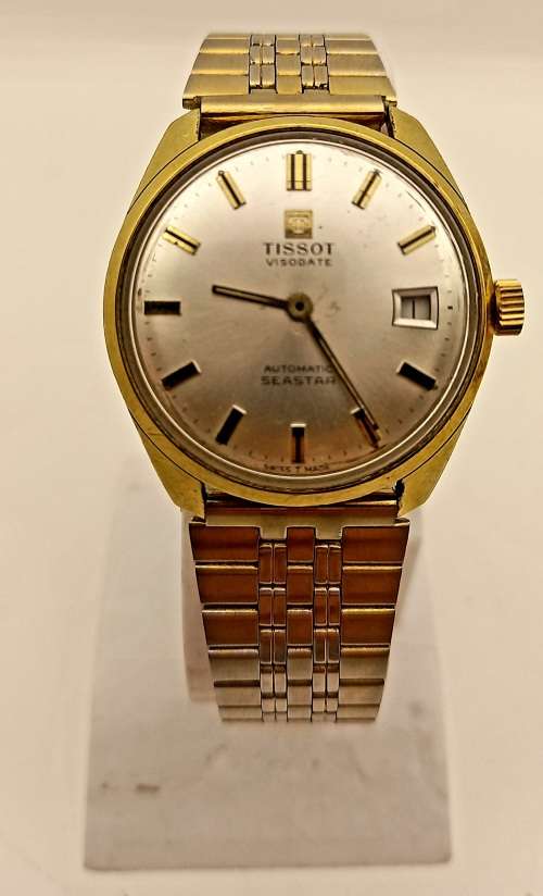 Vintage Tissot Visodate Automatic Seastar Mens Swiss Watch working